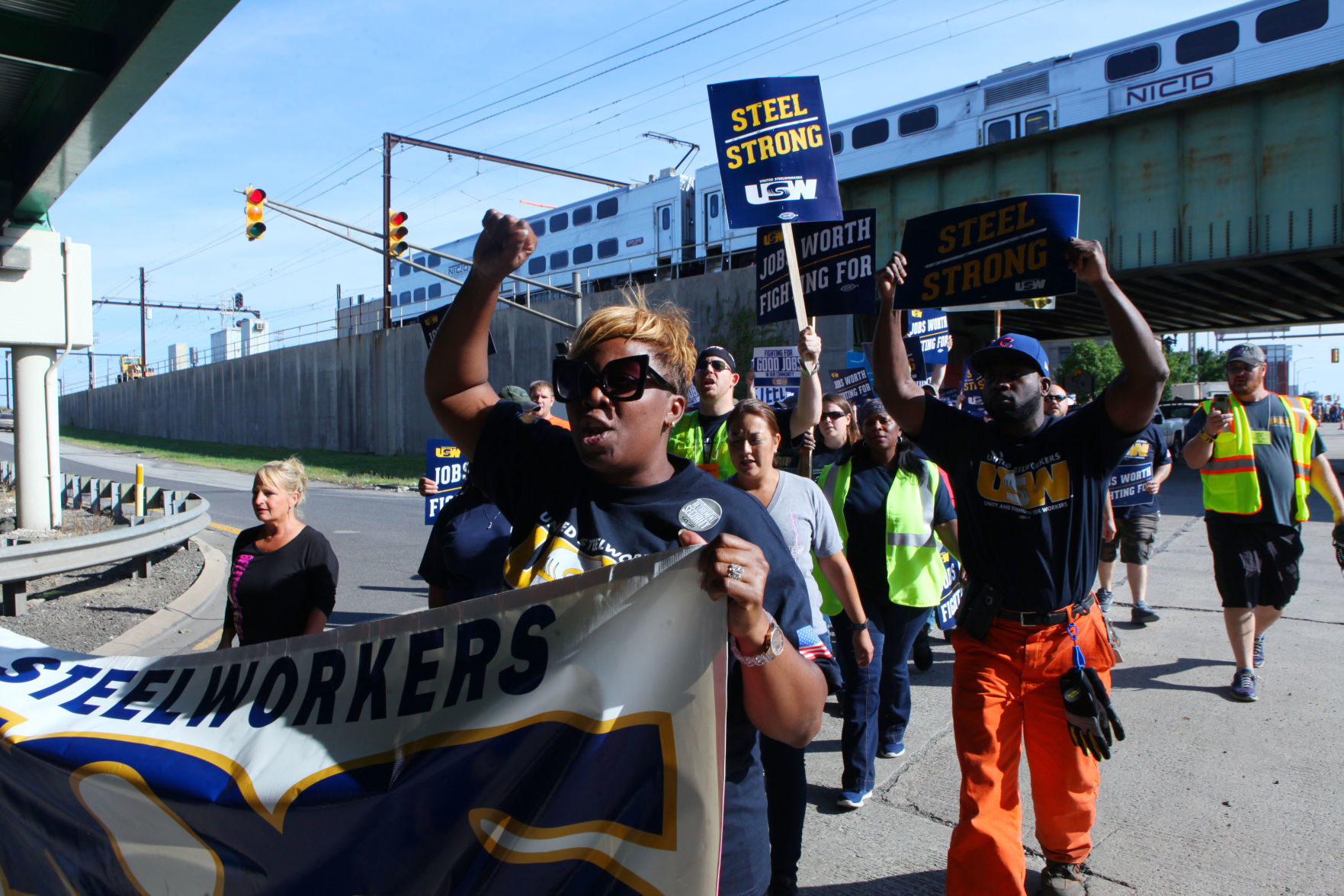 Gallery: Steelworkers rally in Gary